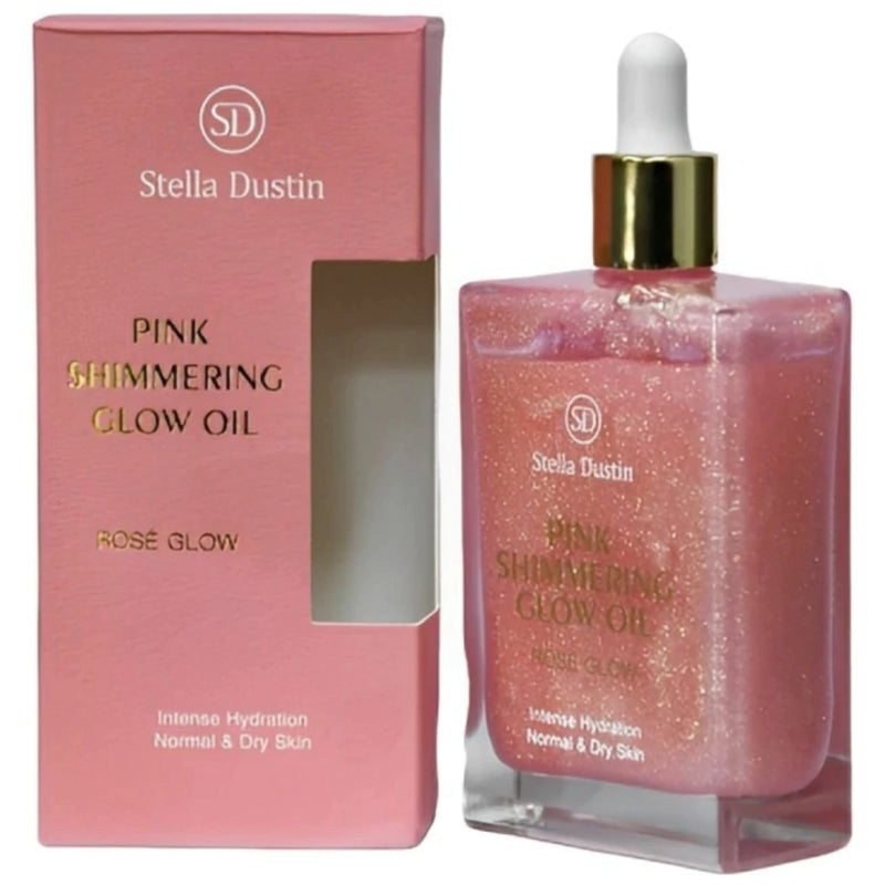 Stella Dustin - Óleo Corporal Pink Shimmering Glow Oil - comprar online